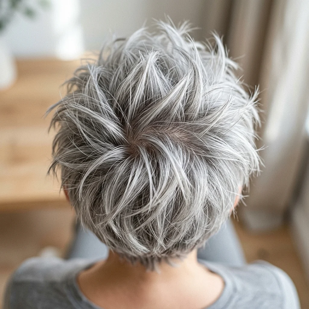 4. Piece-y Texturized Crown