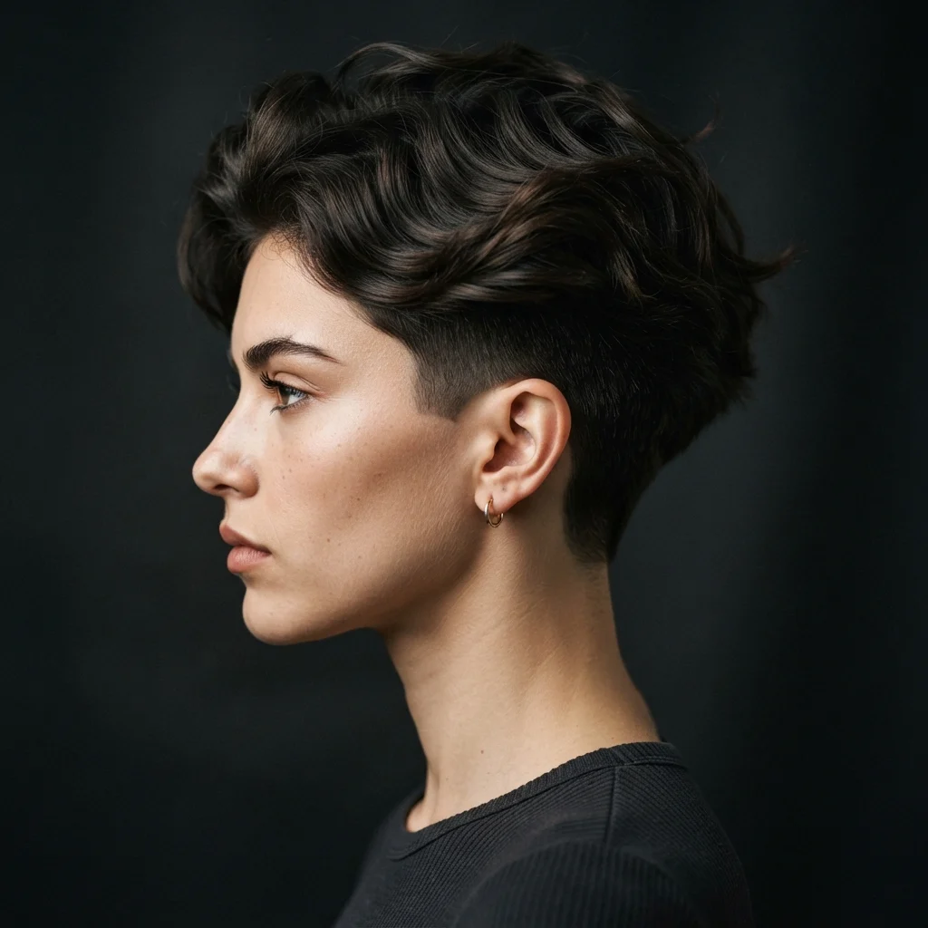 4. Short Disconnected Nape Taper