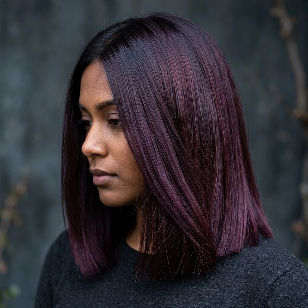 5. Blackberry Maroon (Cool-Toned)