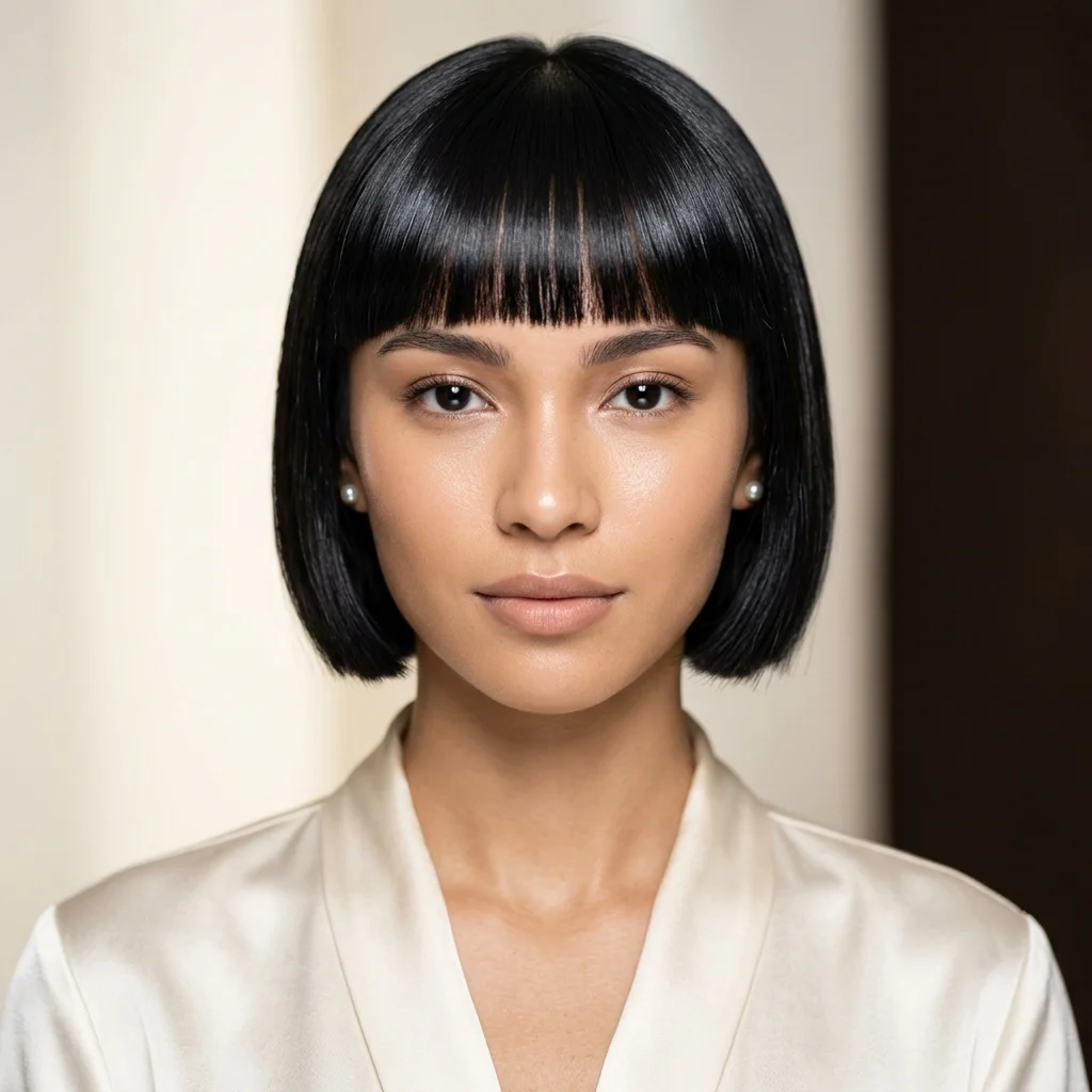 5. Glass Hair Sleek Micro Bob