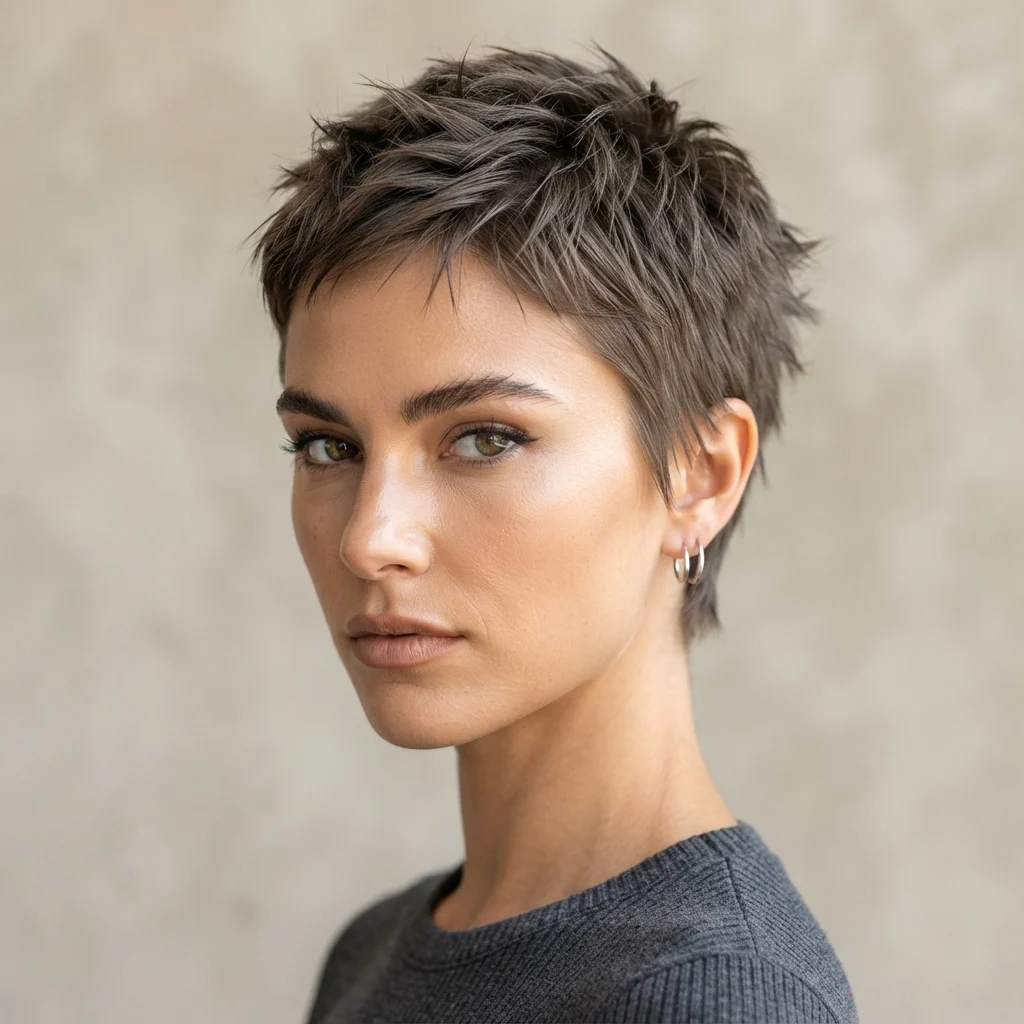 50. Ultra-Cropped Micro Pixie Finish
