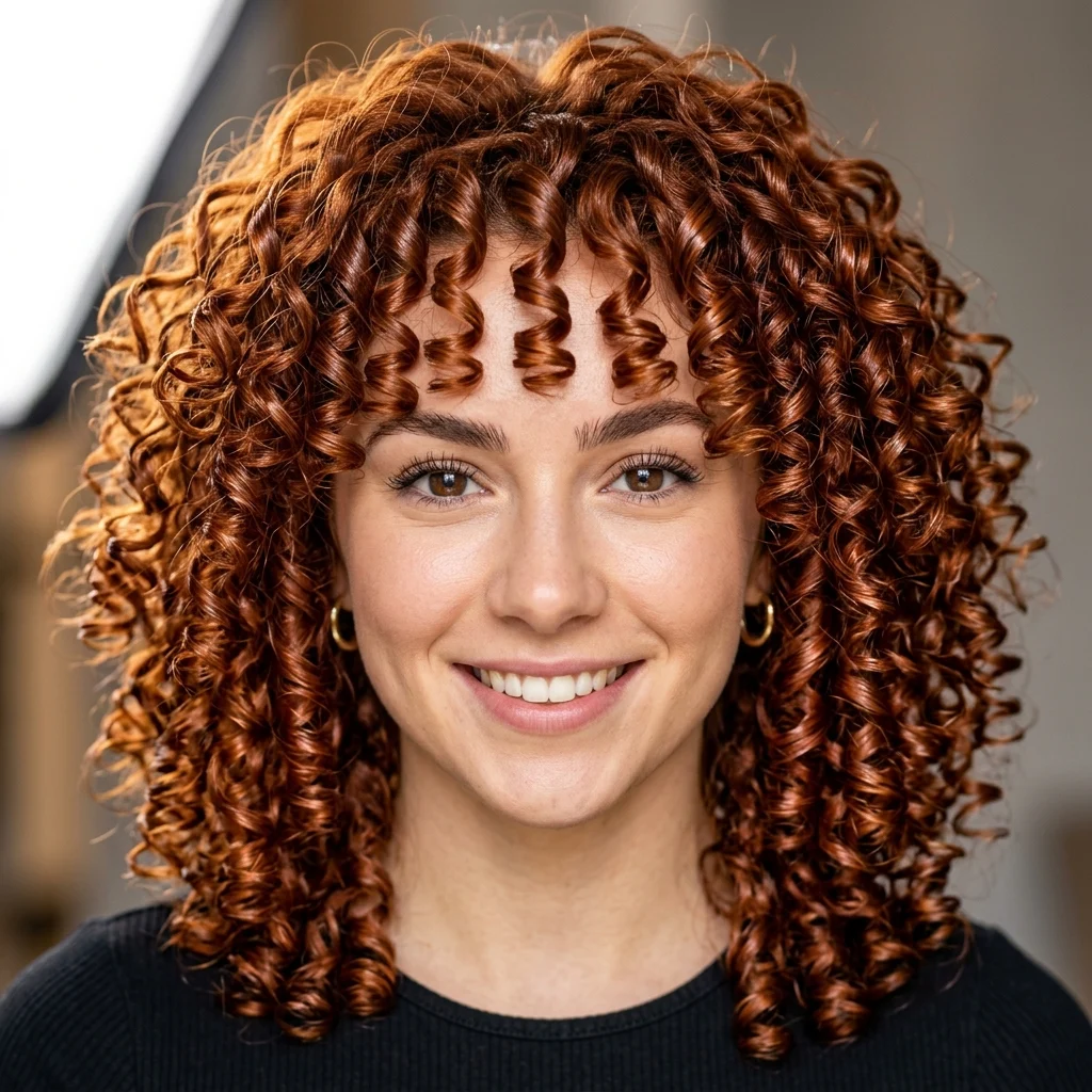 6. Defined Ringlet Gloss Finish (STYLING)