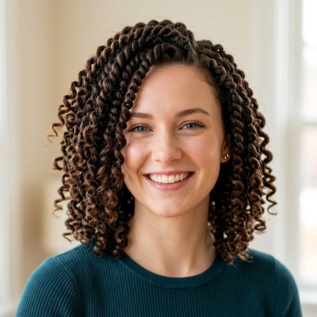 6. Passion Twist Crochet for Bouncy Curl Definition
