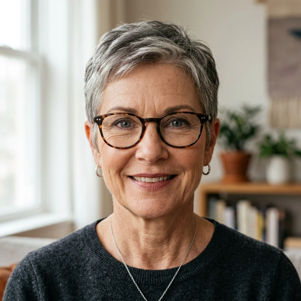 6. Slim Tortoiseshell Reading Glasses as a Styling Frame (ACCESSORIES)