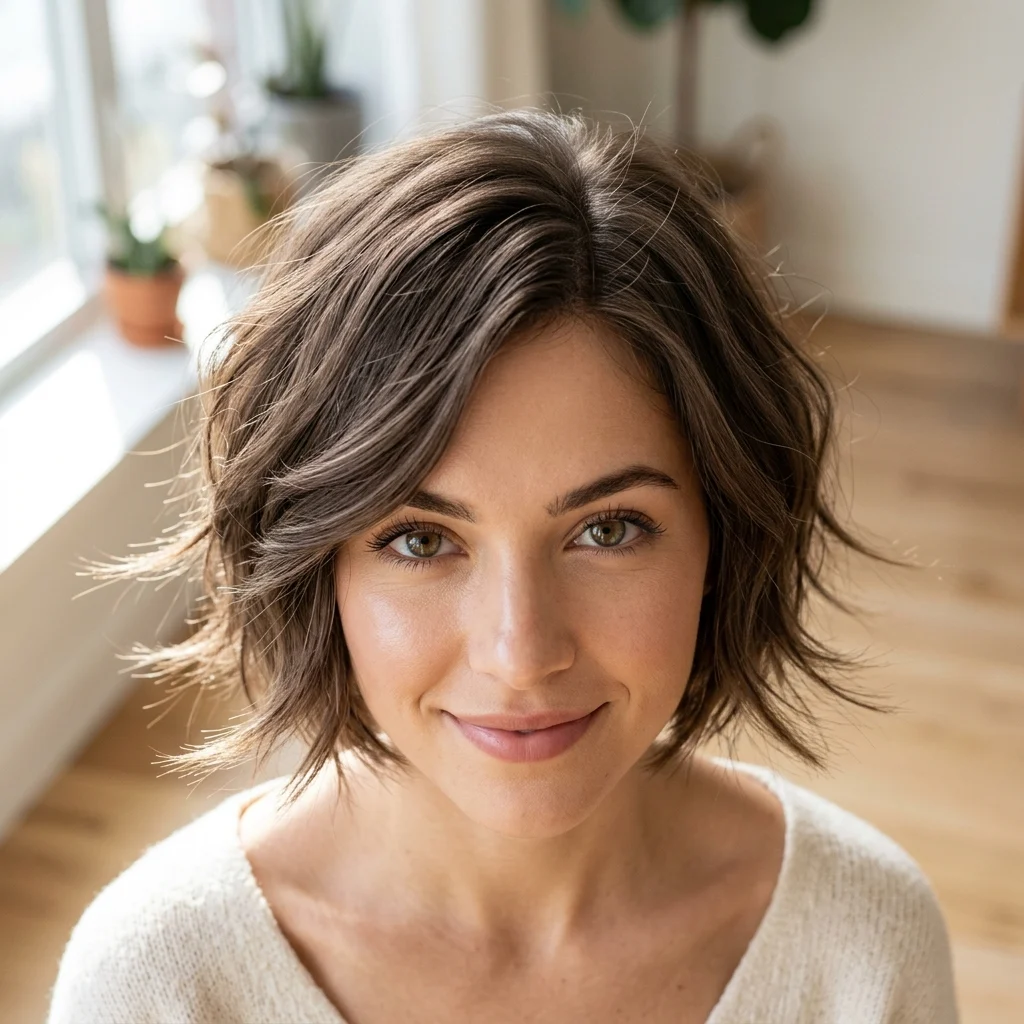 6. Subtle Face-Framing Balayage
