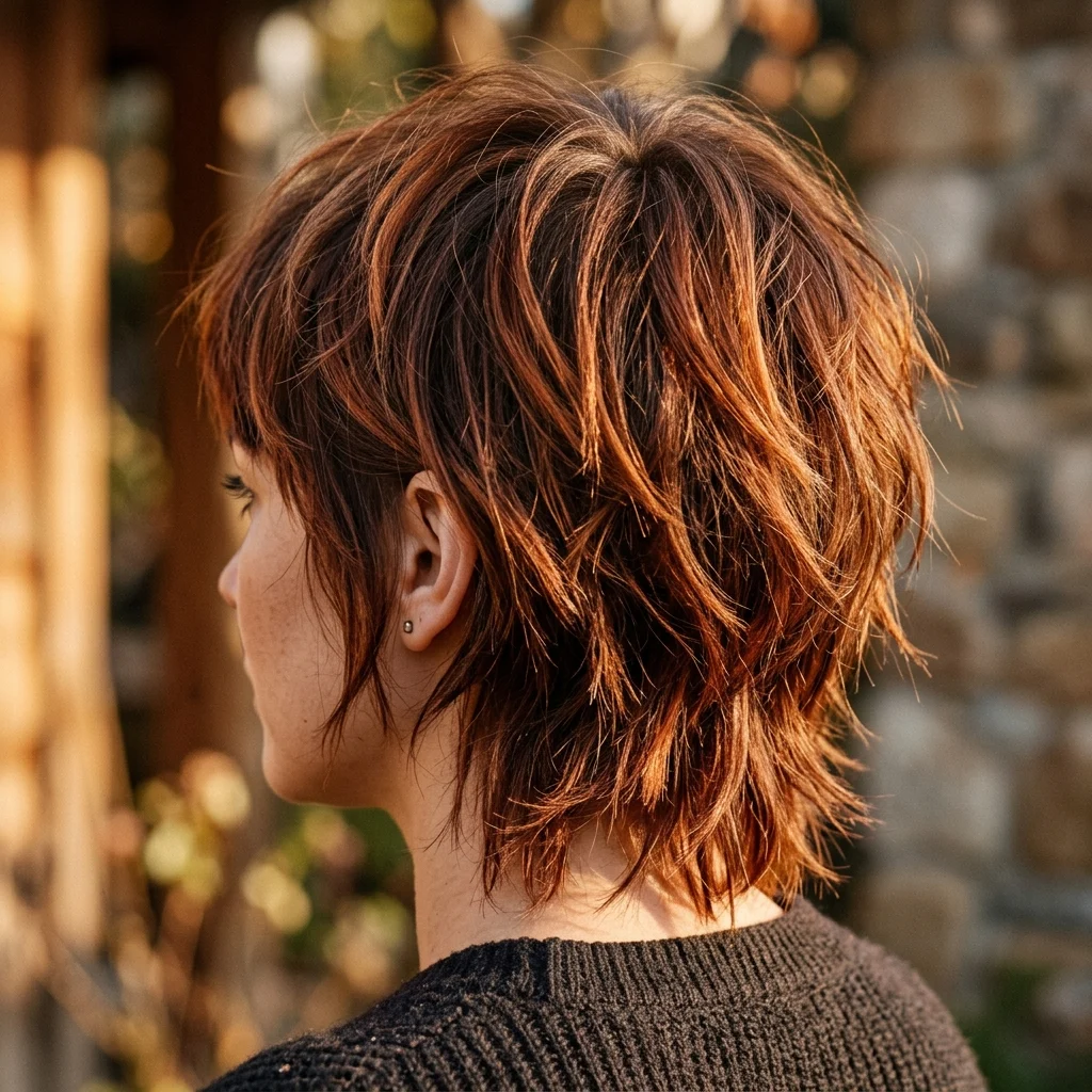 7. Point-Cut Shag Texture