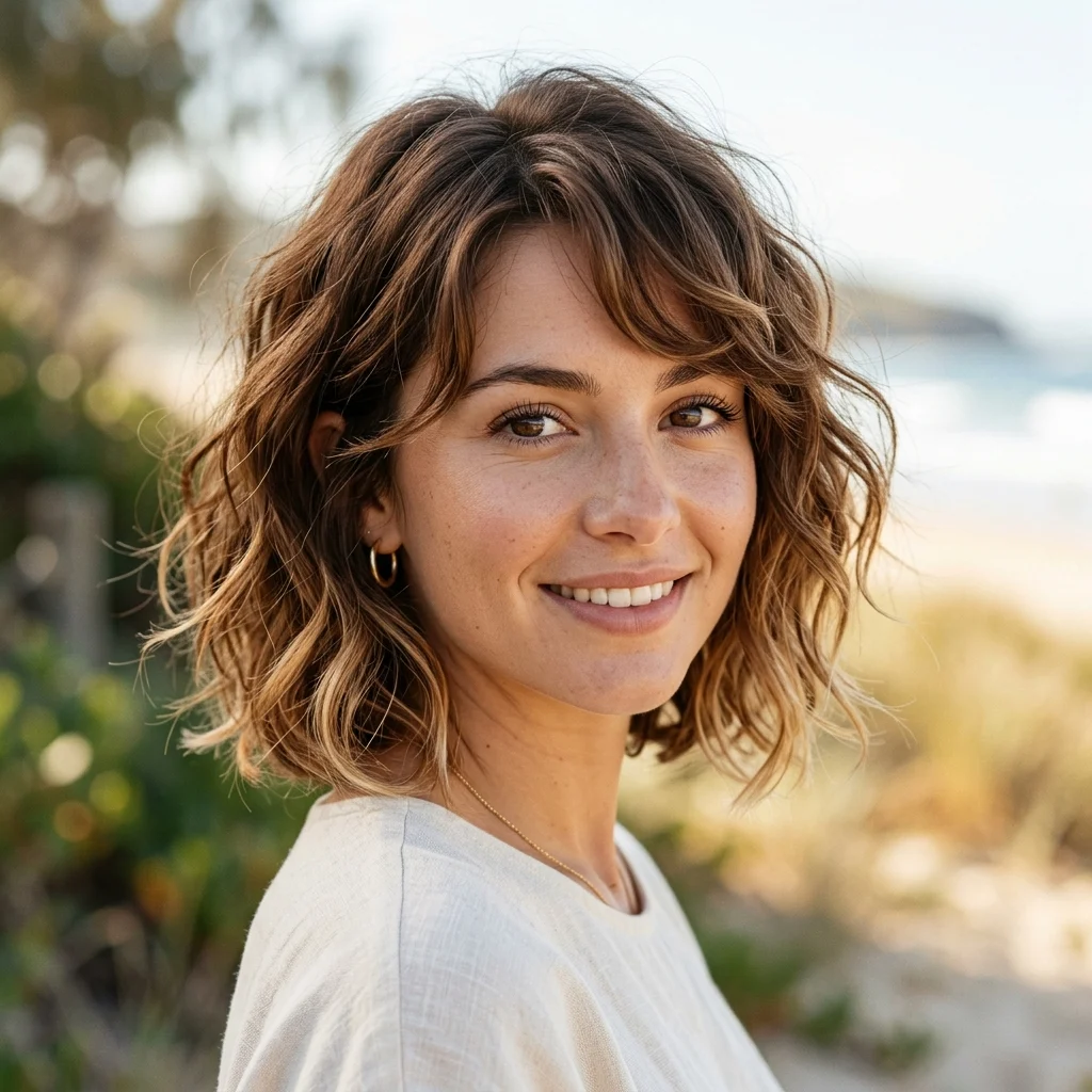 8. Beachy Wave Fringe Texture