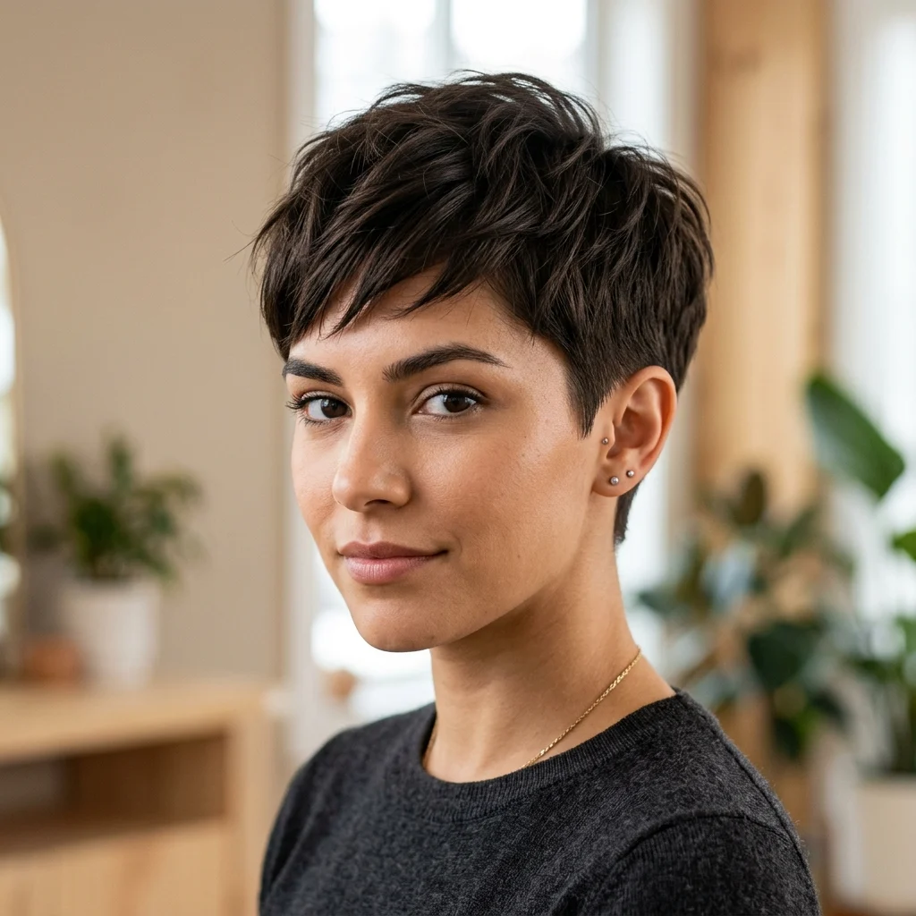 9. Compact Choppy Pixie-Bixie Blend (SMALL SPACE)