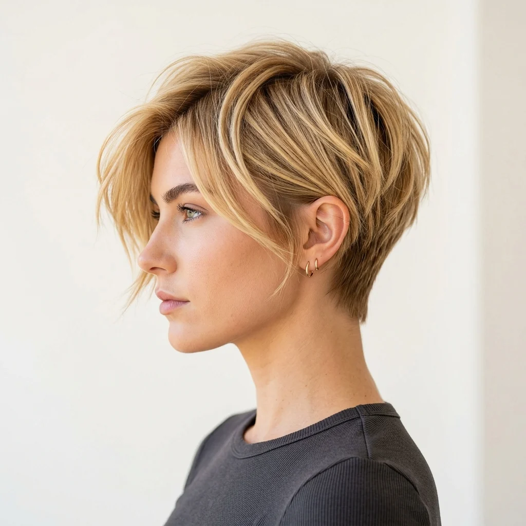9. Extended Wedge Pixie with Longer Crown (LENGTH & SHAPE)