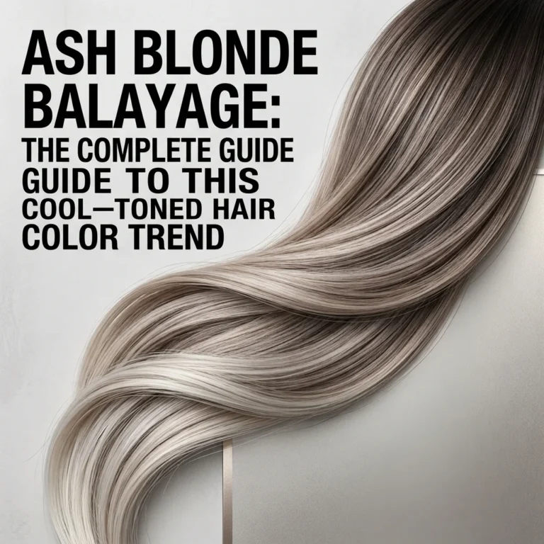 Ash Blonde Balayage The Complete Guide to This Cool-Toned Hair Color Trend