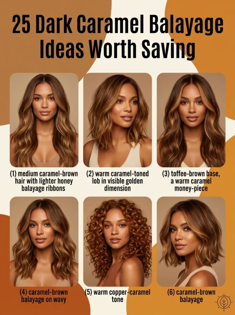25 Dark Caramel Balayage Ideas Worth Saving