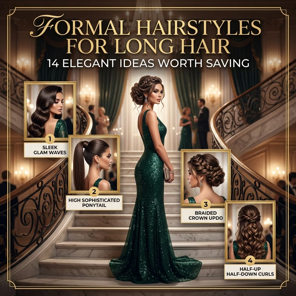 Formal Hairstyles for Long Hair 14 Elegant Ideas Worth Saving