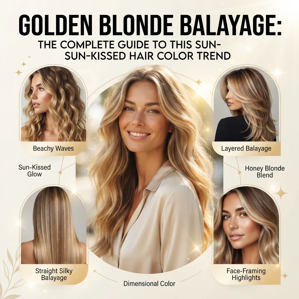 Golden Blonde Balayage The Complete Guide to This Sun-Kissed Hair Color Trend