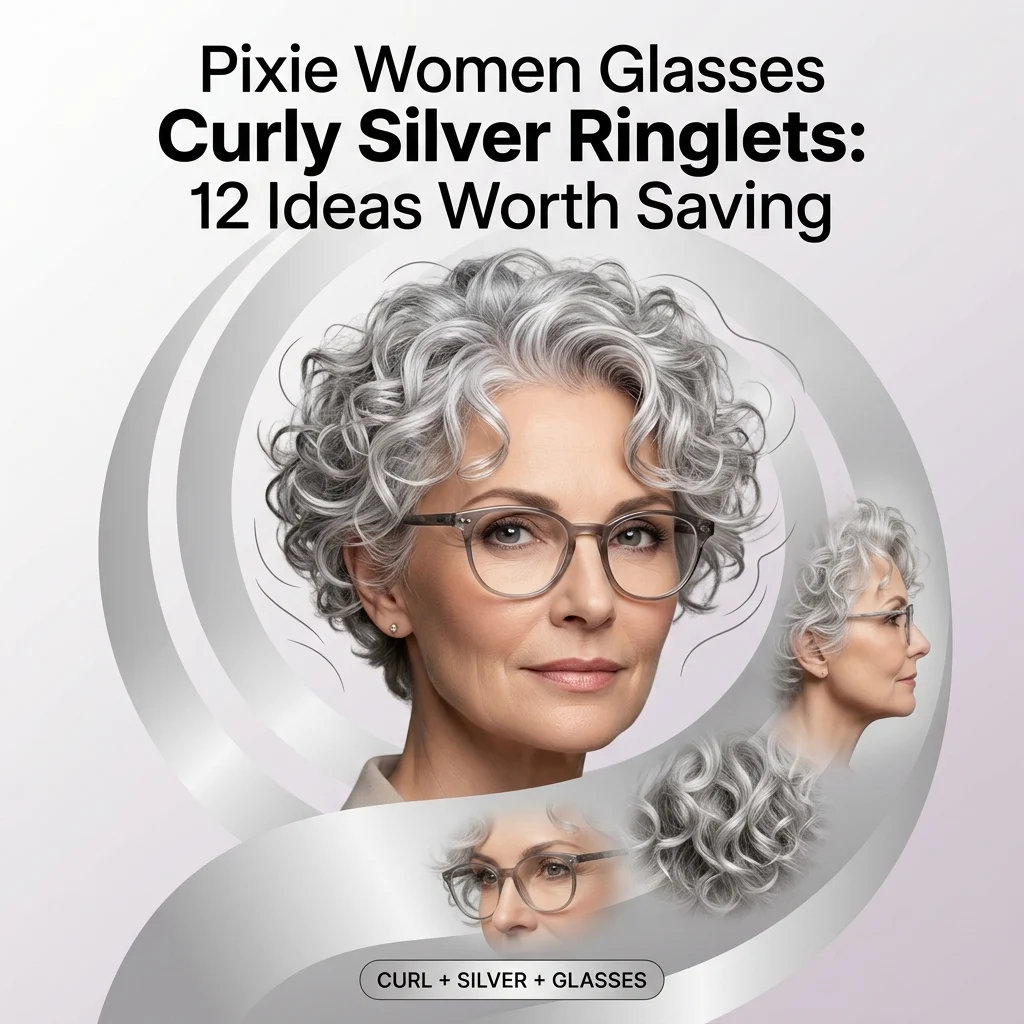 Pixie Women Glasses Curly Silver Ringlets 12 Ideas Worth Saving
