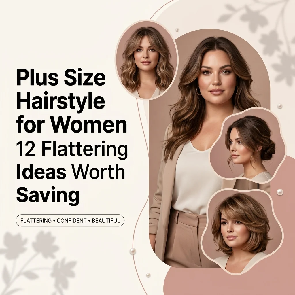 Plus Size Hairstyle for Women 12 Flattering Ideas Worth Saving