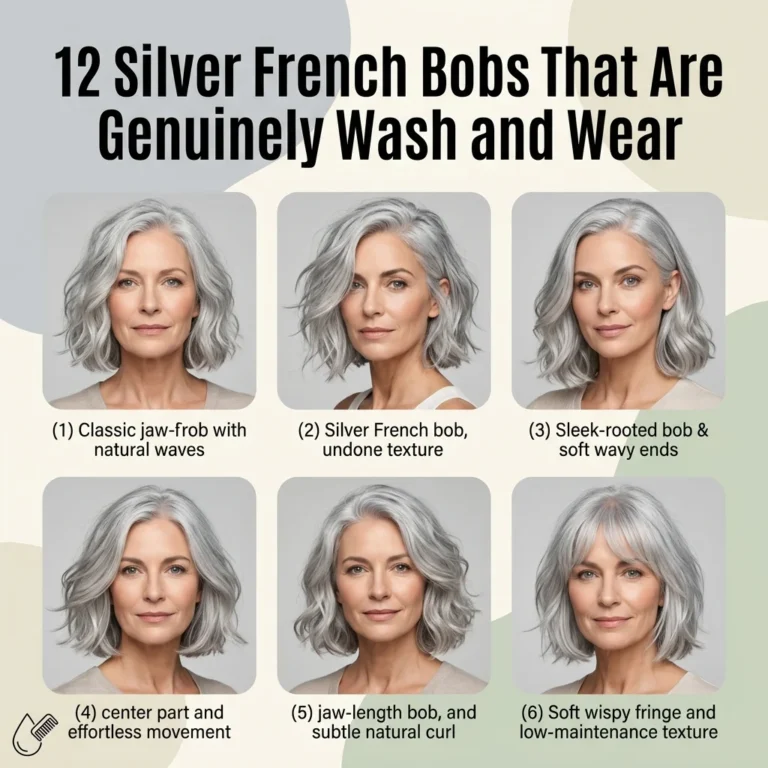 12 Silver French Bobs That Are Genuinely Wash-and-Wear