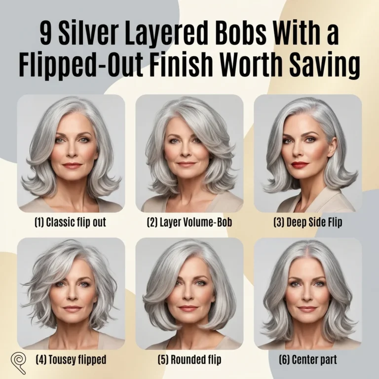 Bob Haircut Silver Layered Bob Flip Out: 9 Ideas Worth Saving
