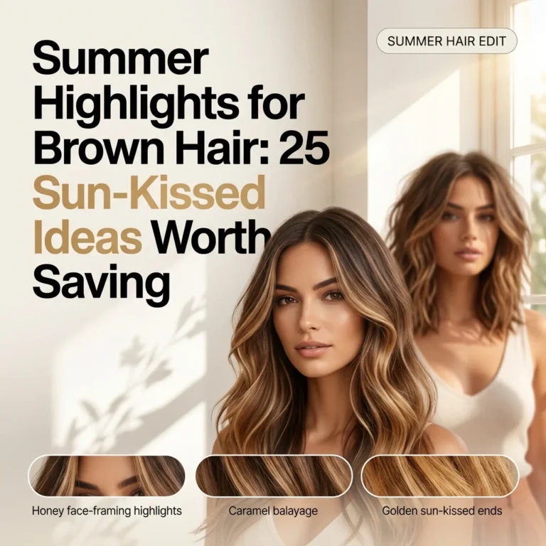 Summer Highlights for Brown Hair 25 Sun-Kissed Ideas Worth Saving