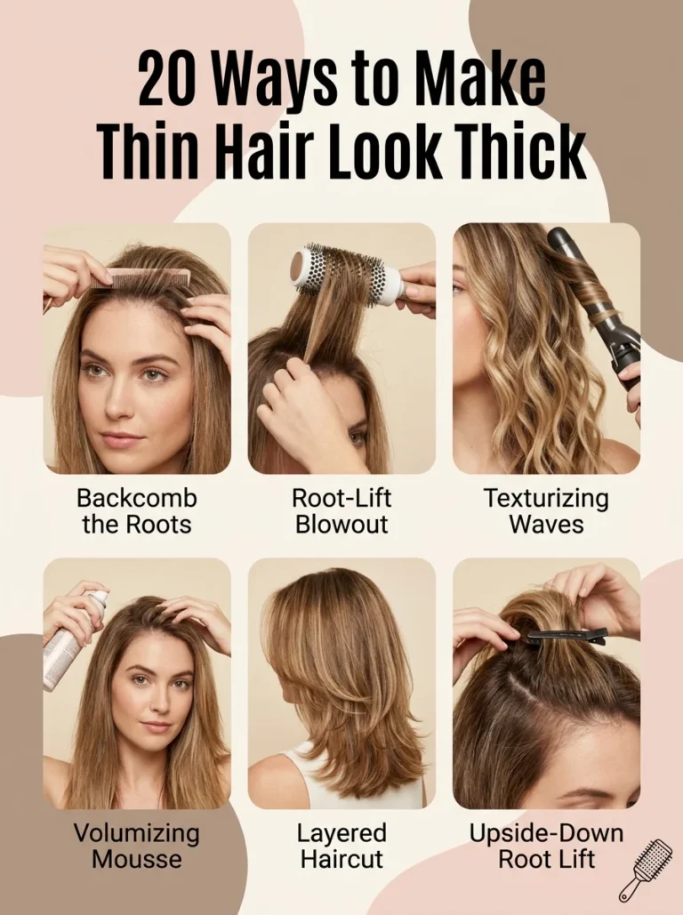 20 Ways to Make Thin Hair Look Thicker (That Actually Work)
