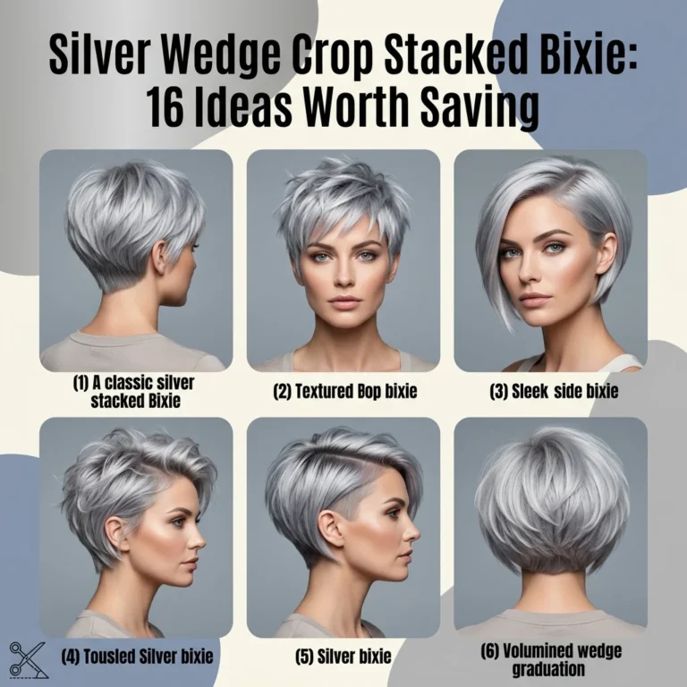 Silver Wedge Crop Stacked pixie: 16 Ideas Worth Saving