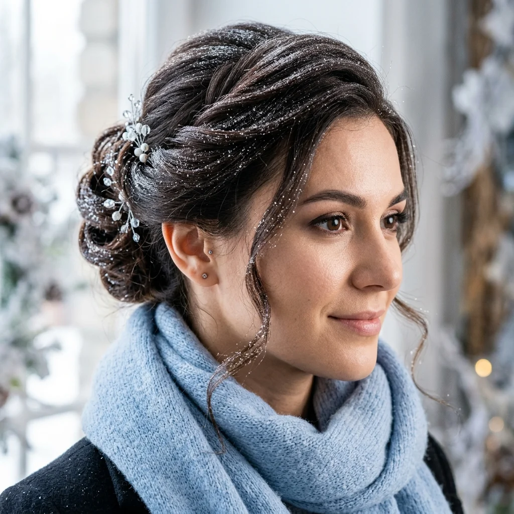 10. Bell and Ornament Accent Spiral