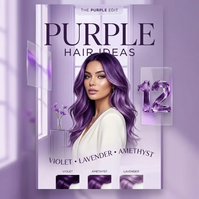 12 Purple Hair Ideas