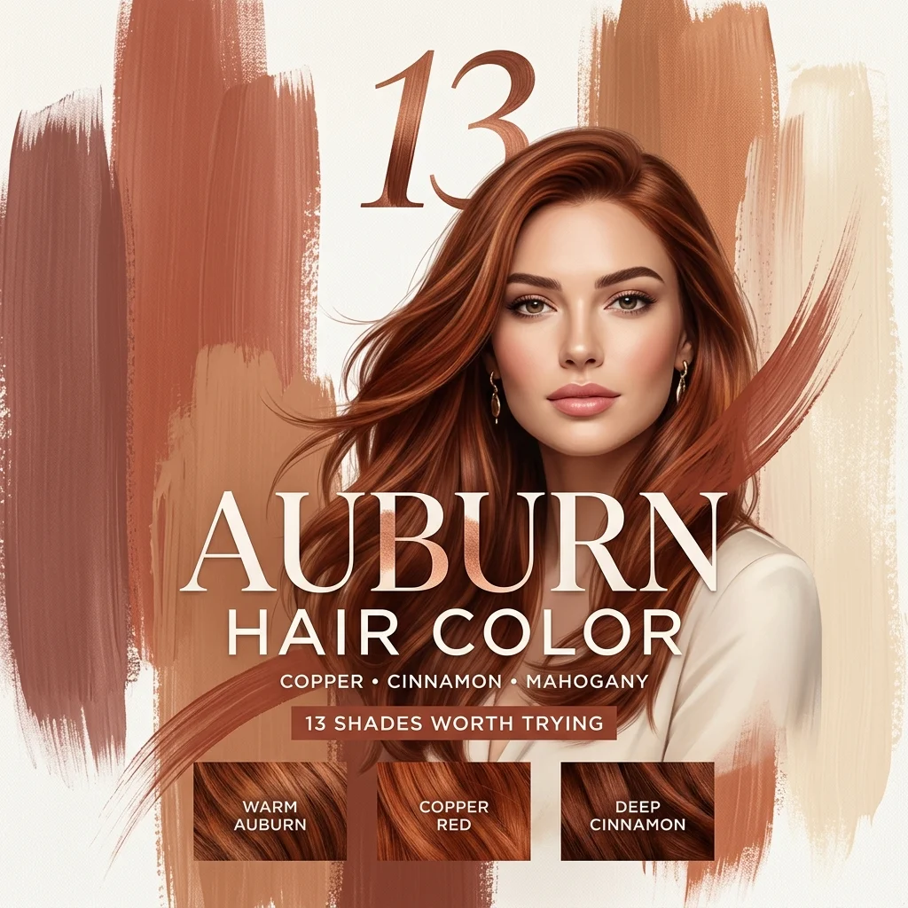 13 Auburn Hair Color Ideas