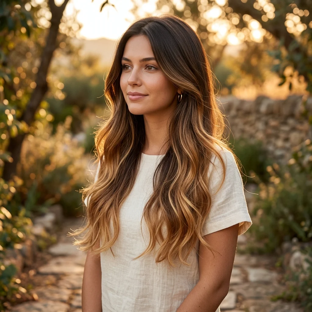 15. Ombre Transition for Long Layers
