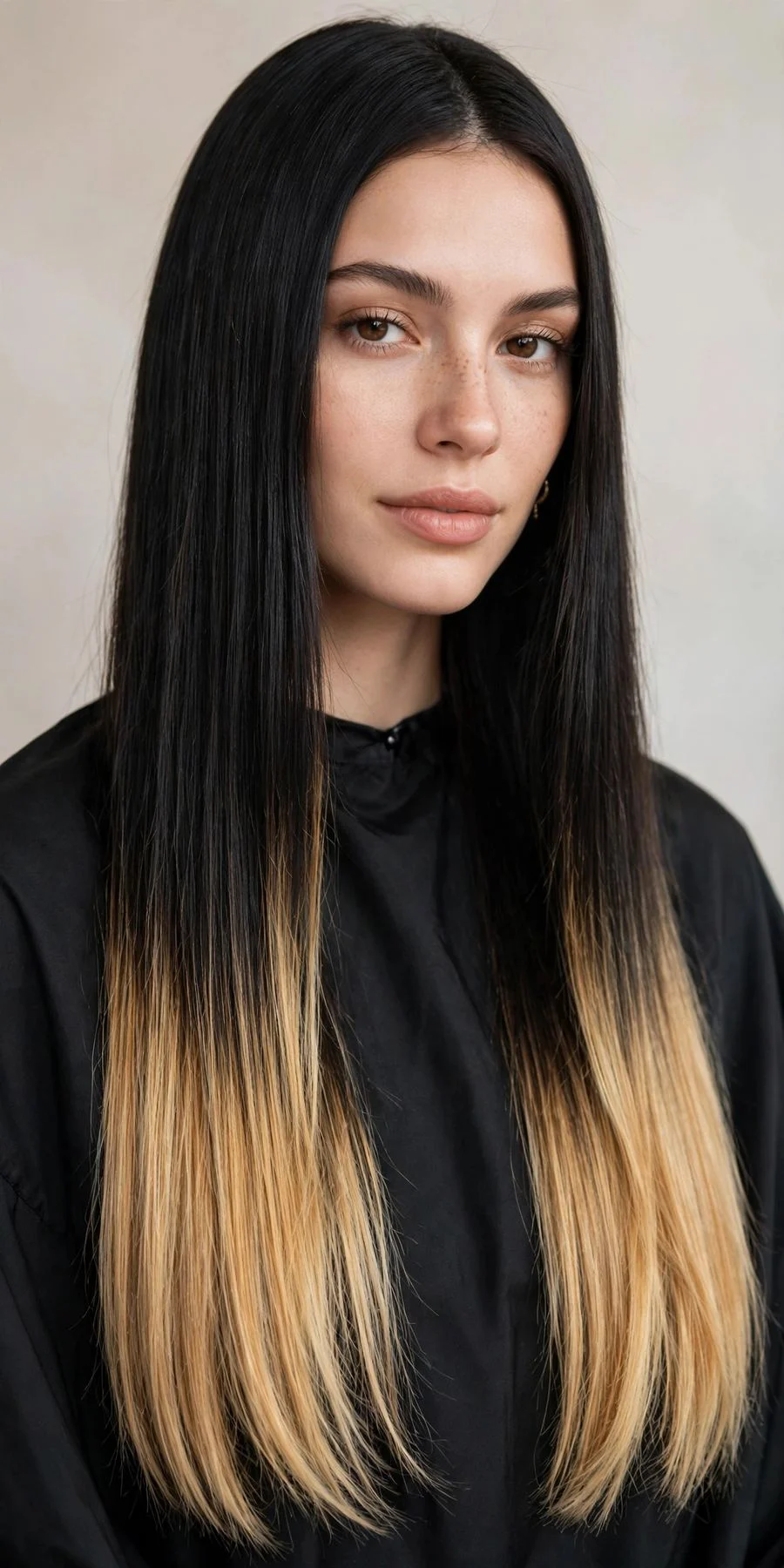 Dip-Dyed Blonde Tips