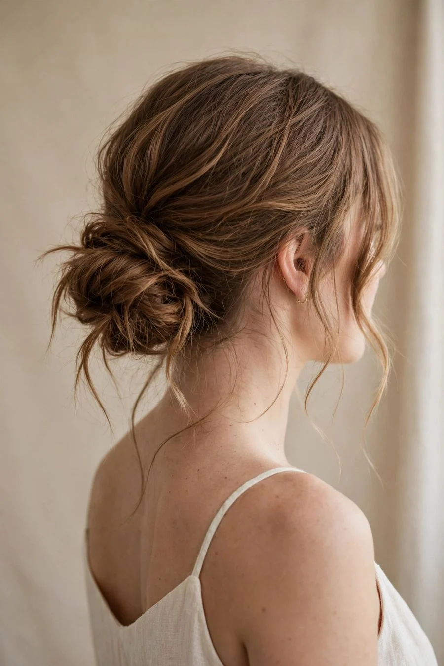 The Messy Elegant Bun