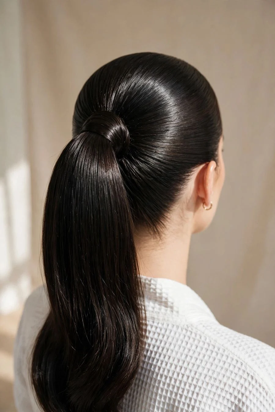 The Sleek High Ponytail