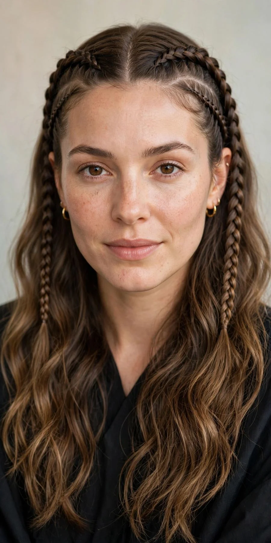 Double Dutch Accent Braids