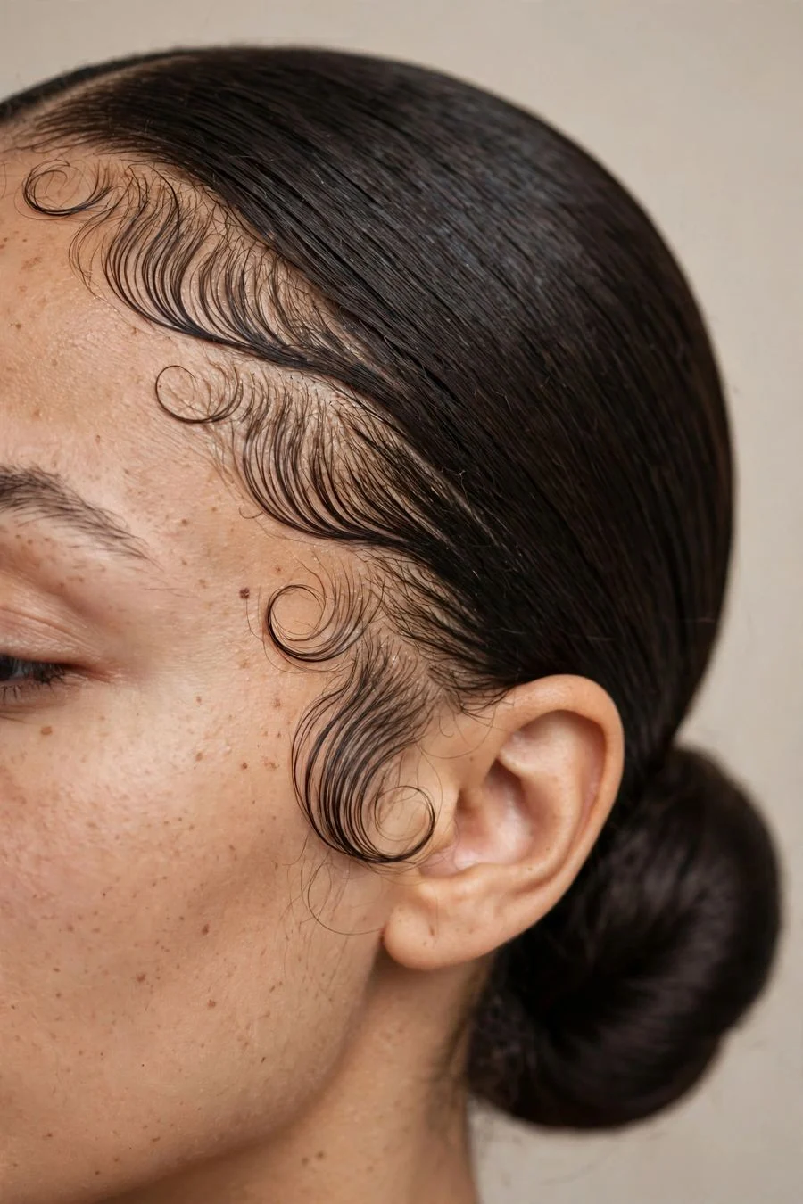 Scalloped Baby Hair Edges