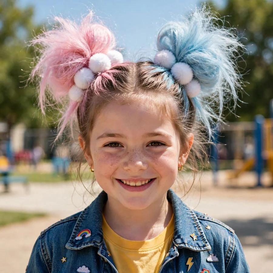 Cotton Candy Cloud Hair