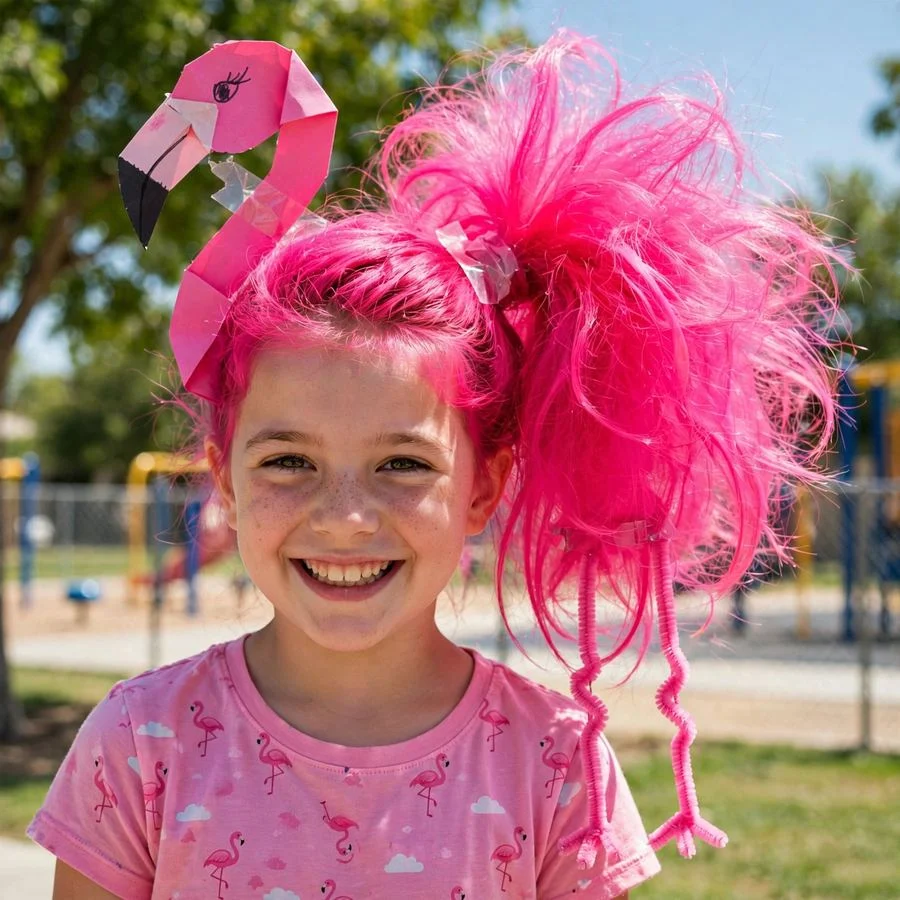 The Flamingo Pink Poof