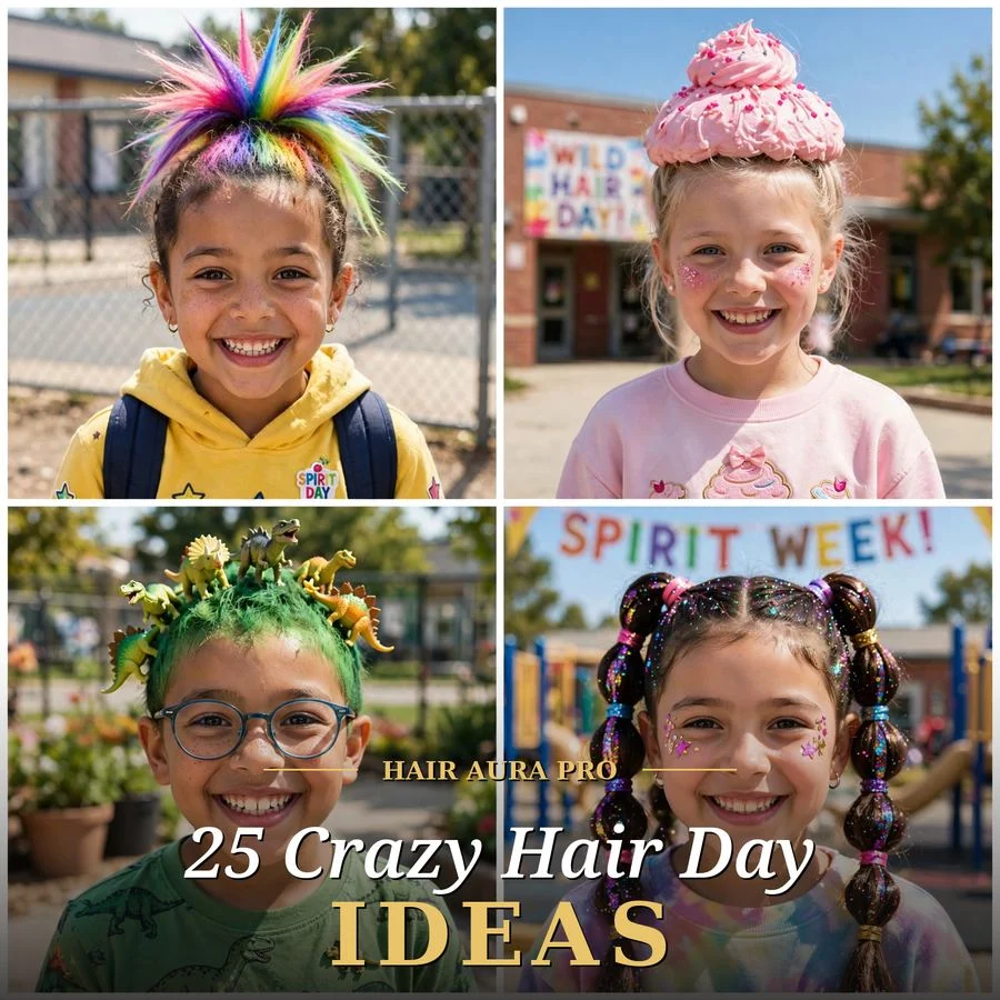 25 Crazy Hair Day Ideas Worth Trying