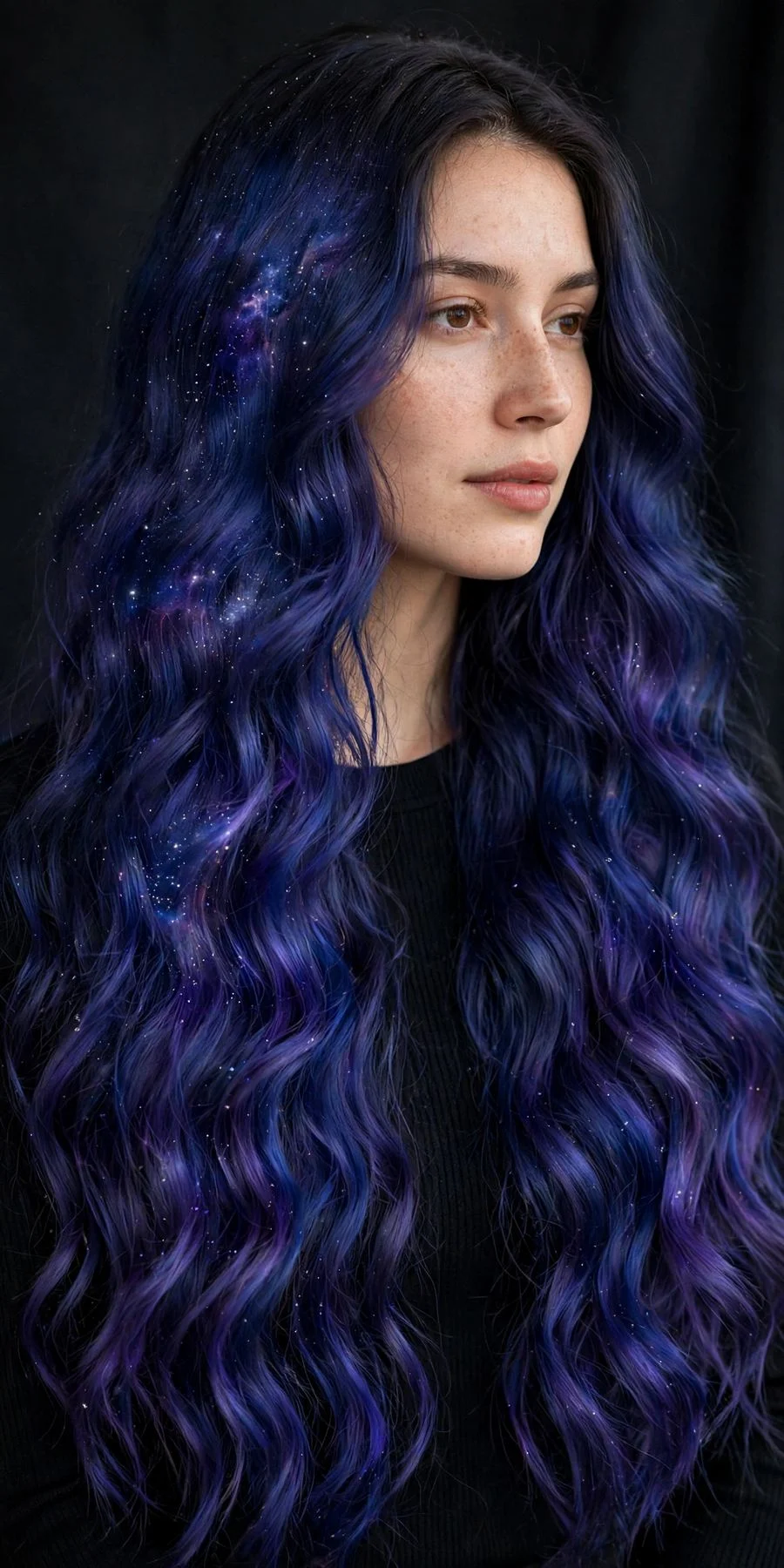 Galaxy Nebula Hair