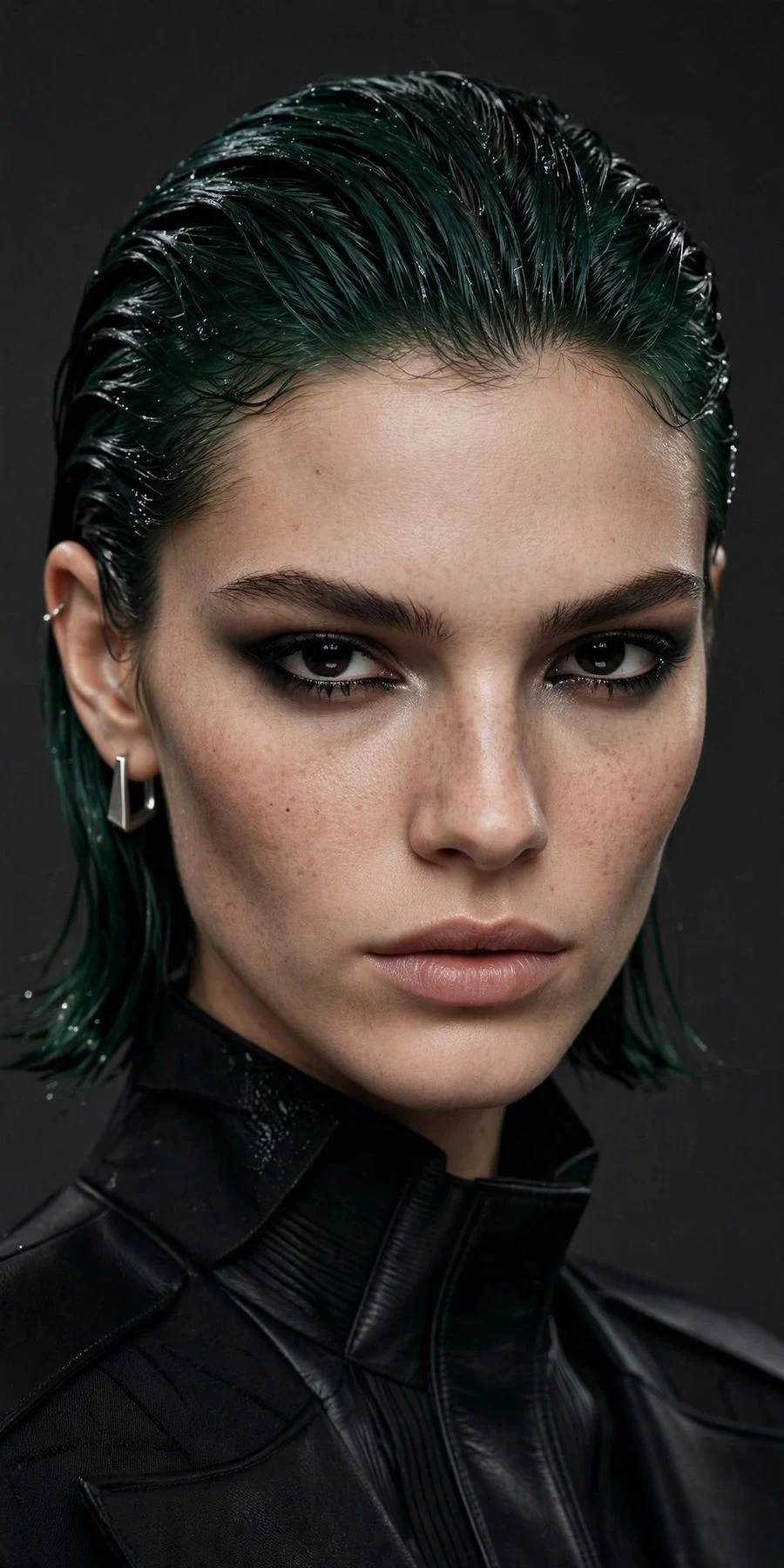 Poison Ivy Green Slick-Back
