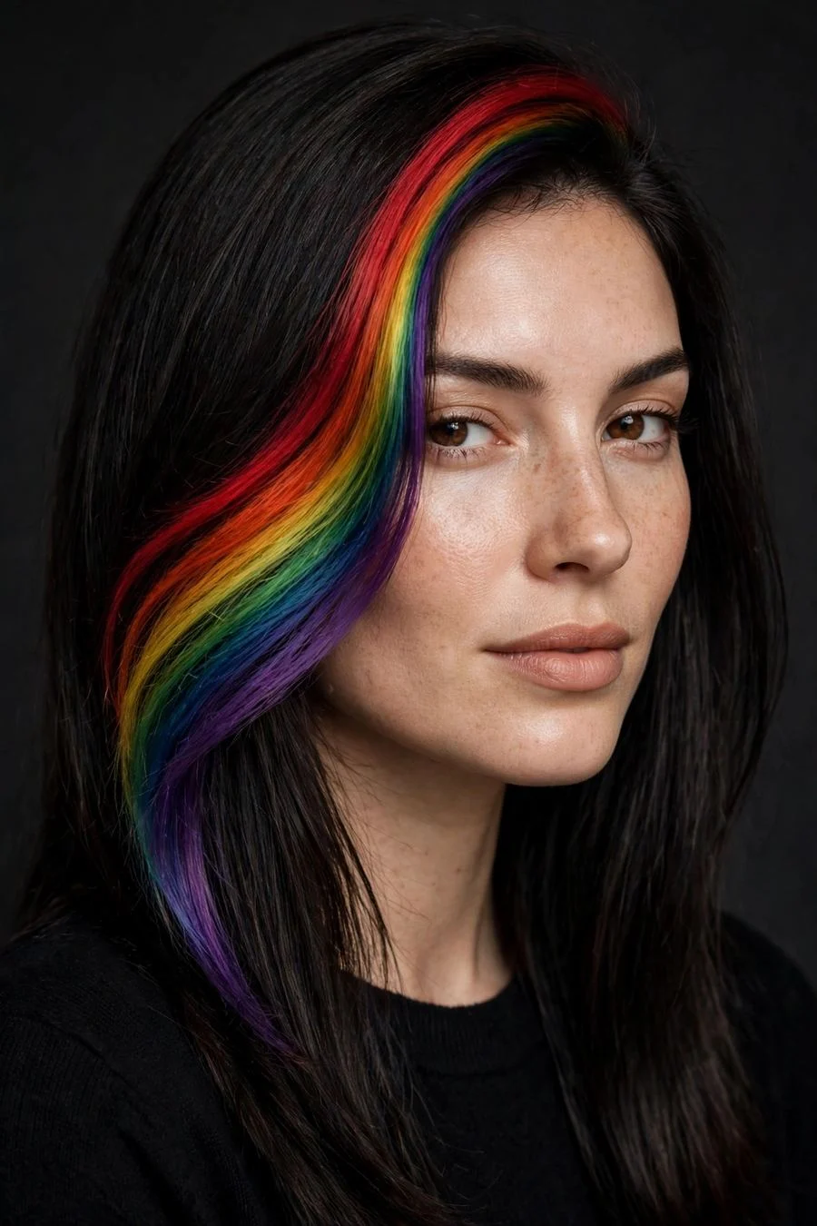 Rainbow Skunk Stripe Revival