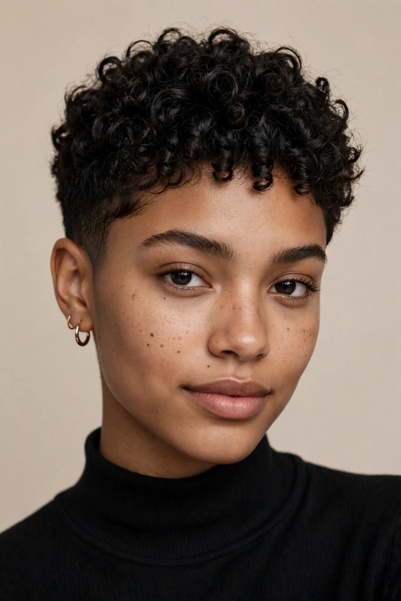 The Curly Pixie