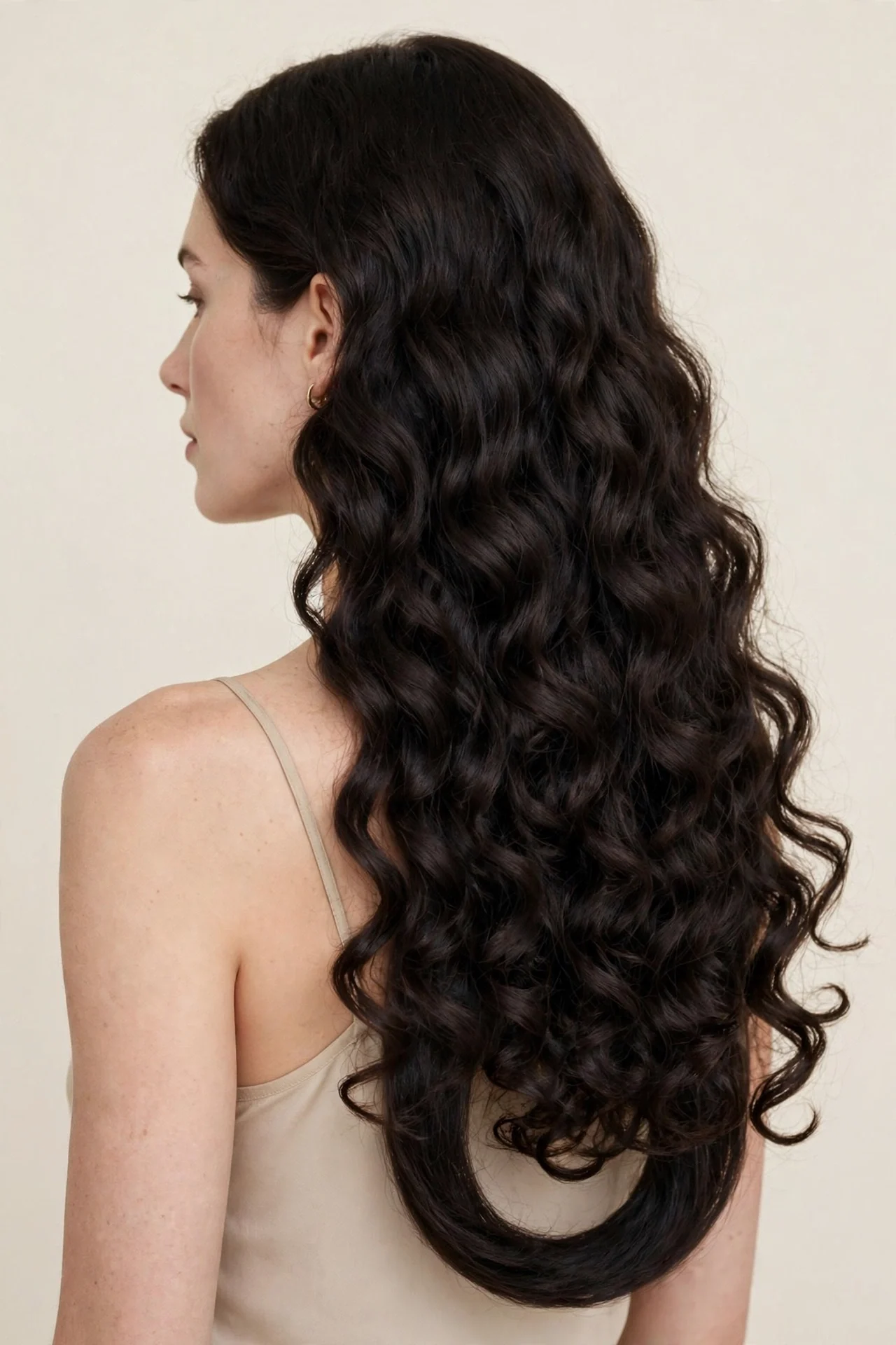 The Curly U-Cut