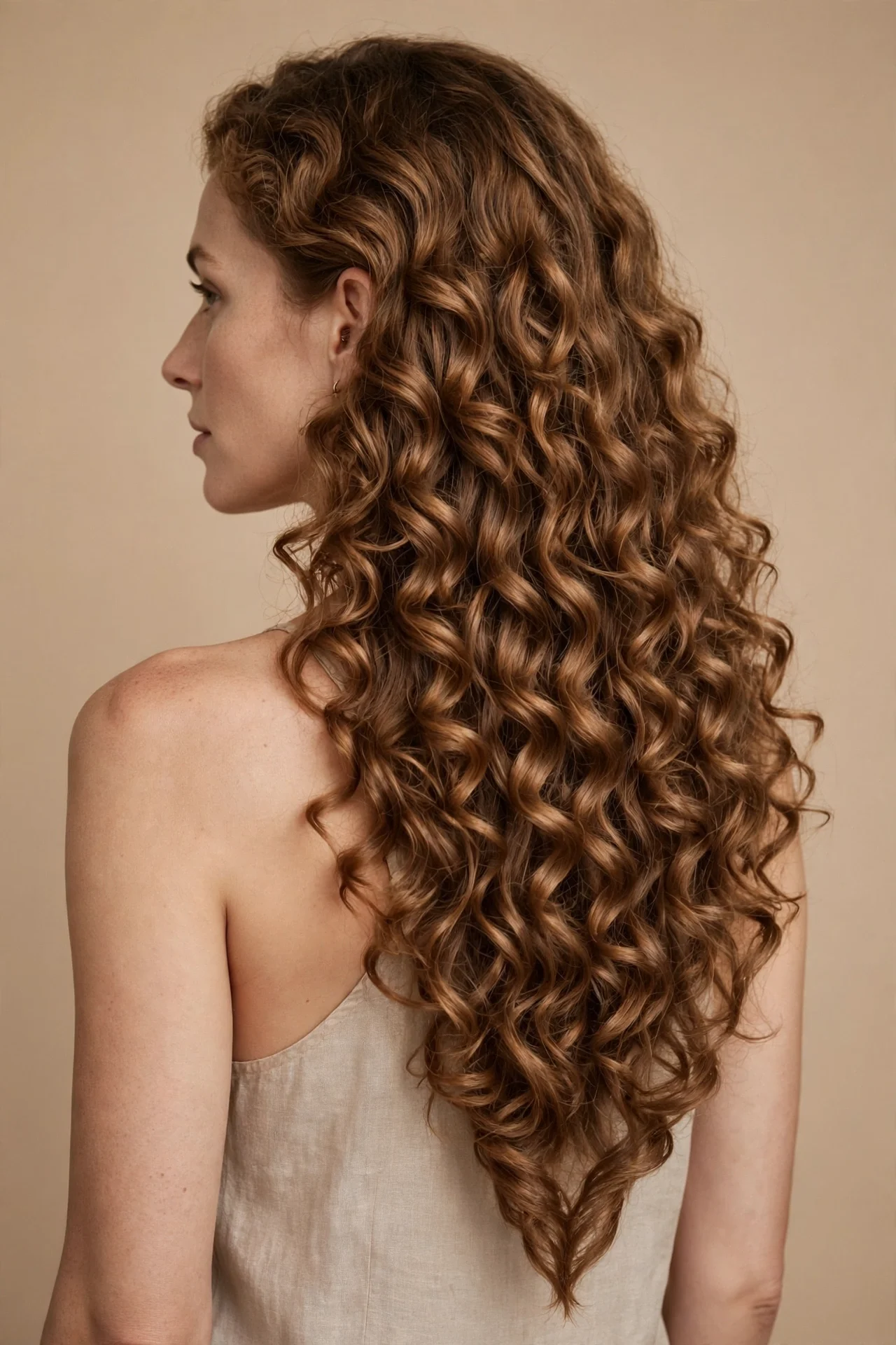 The Curly V-Cut