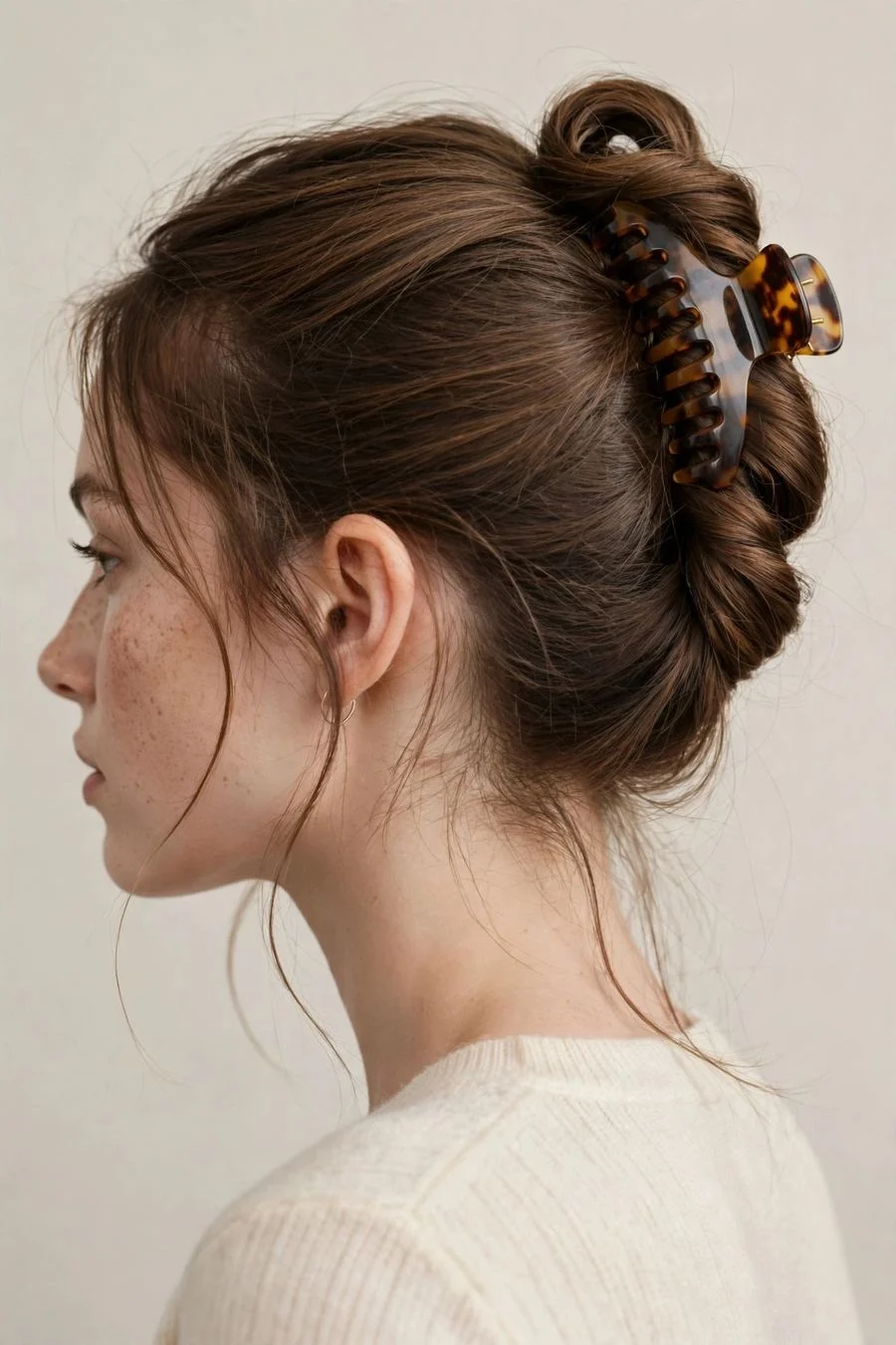 The Claw-Clip French Twist