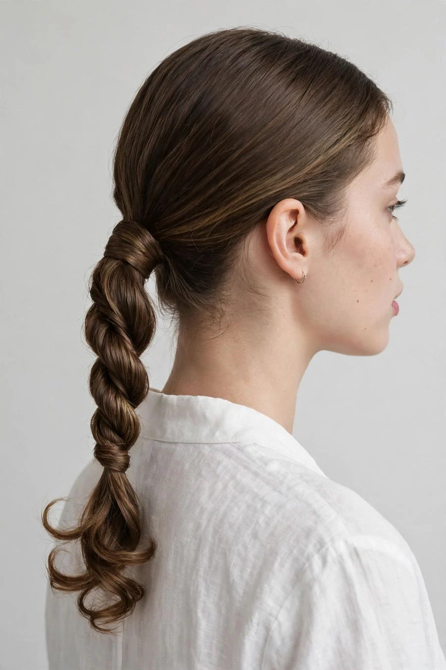 The Rope-Twist Ponytail