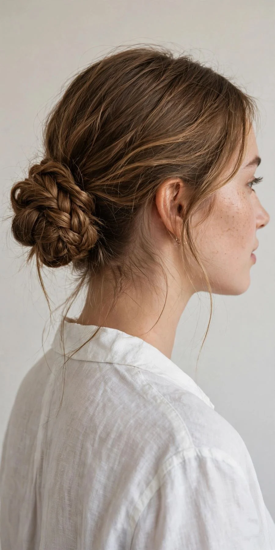 The Lazy-Girl Braided Bun