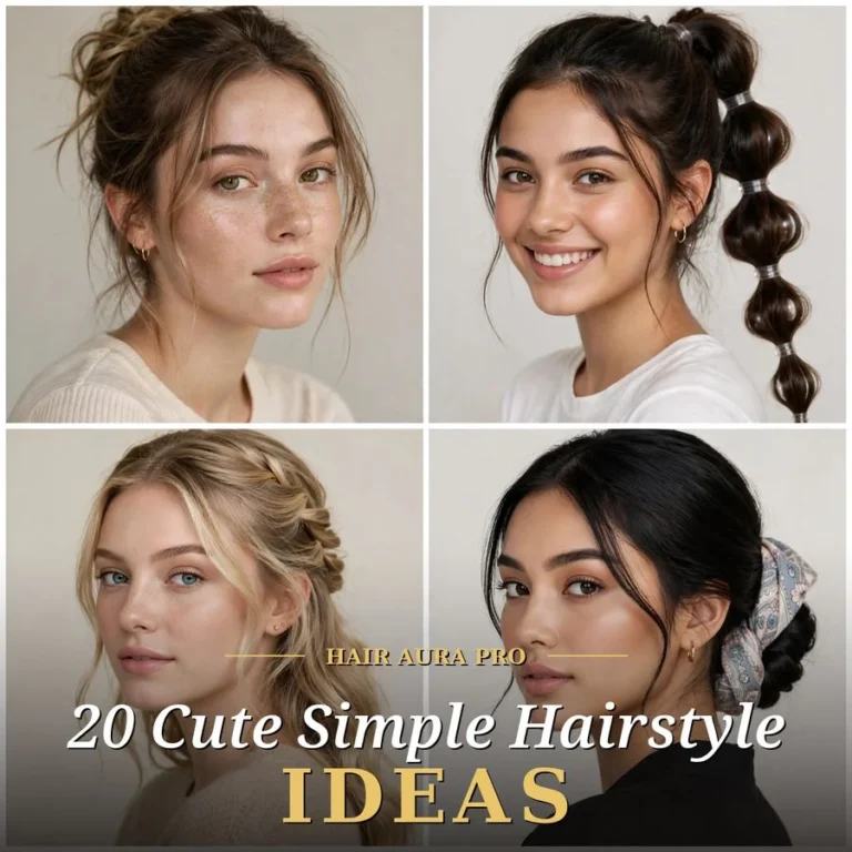 20 Cute Simple Hairstyle Ideas Worth Saving