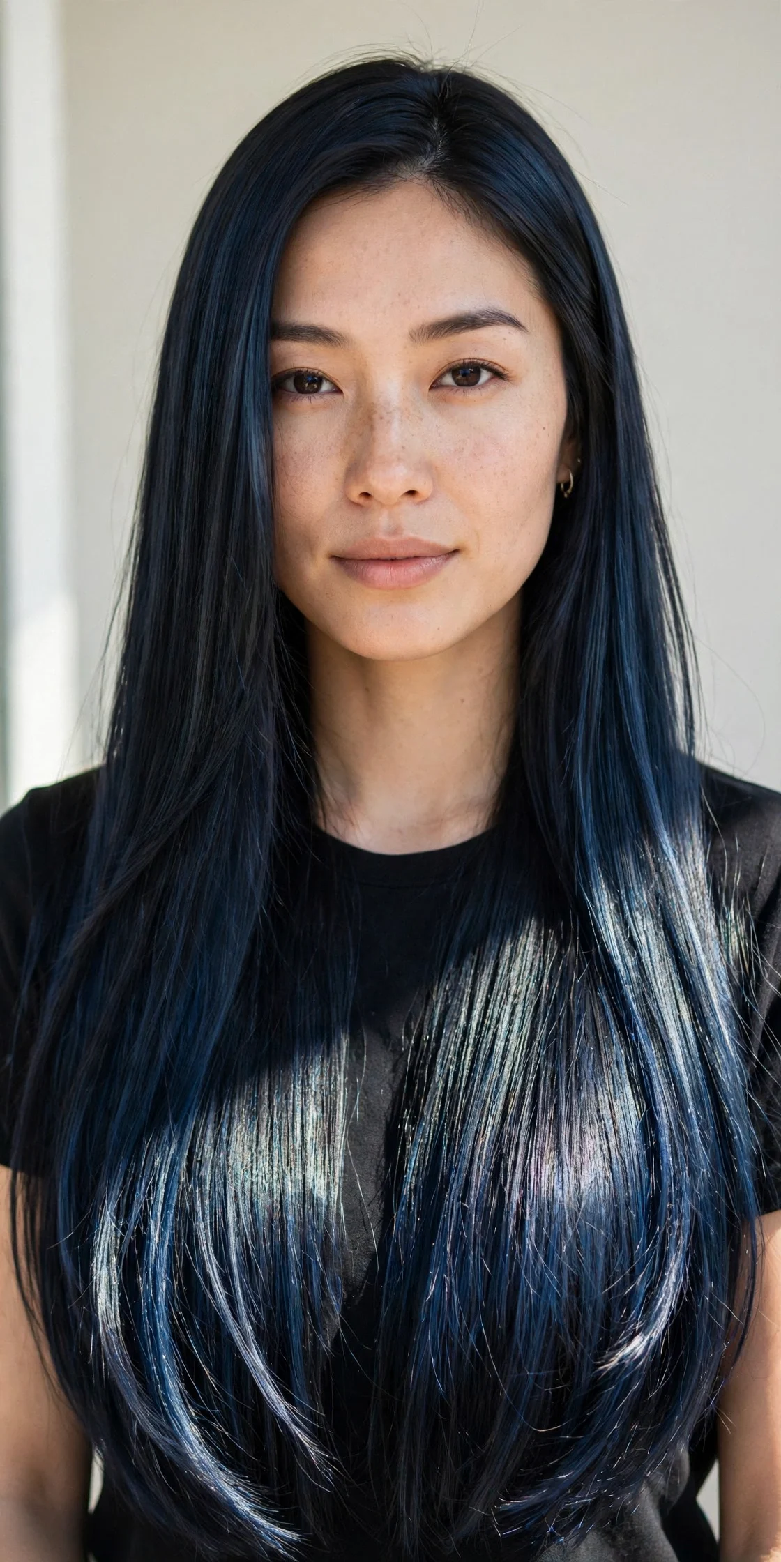 Blue-Black Raven Shine