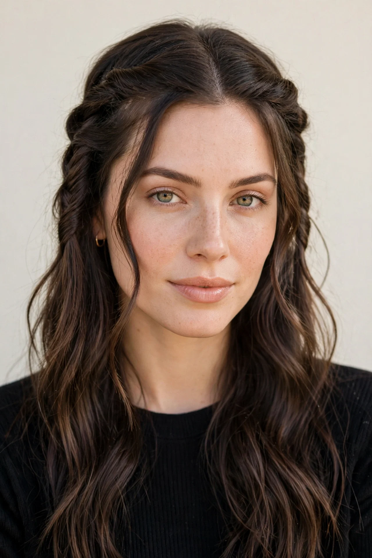 The Half-Up Waterfall Twist