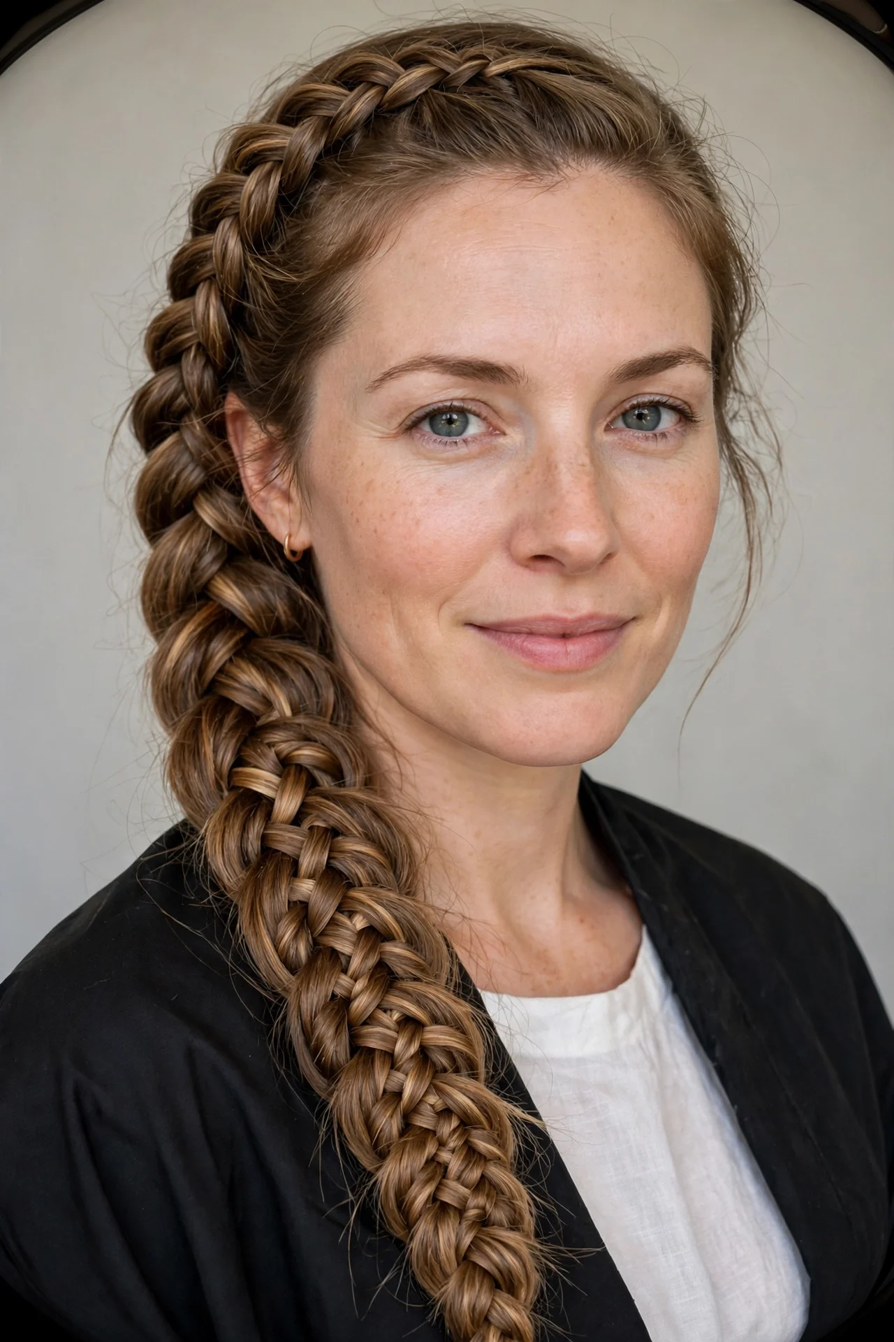 The Fishtail Side Braid