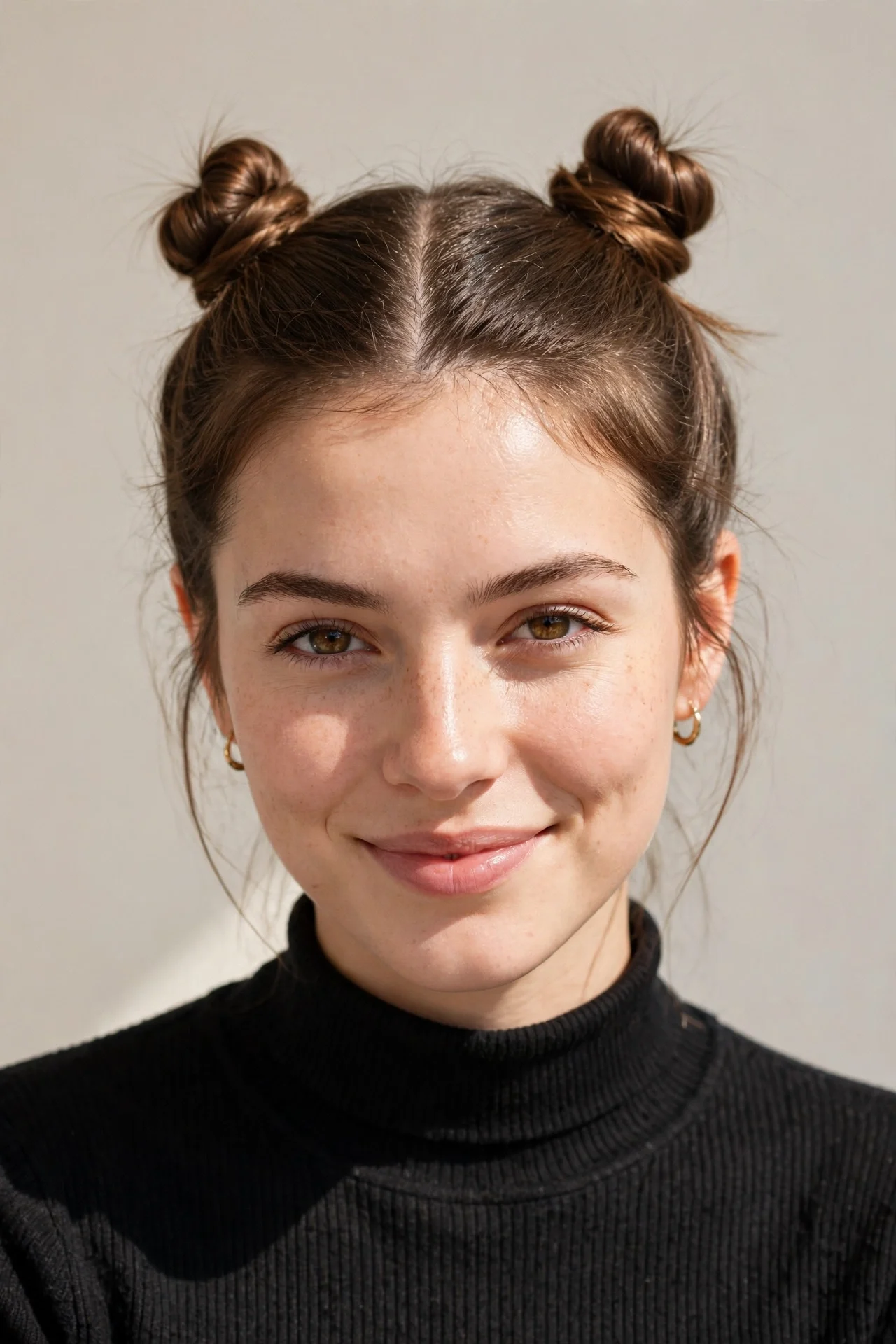 The Double Mini Buns